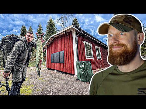 Alles provisorisch in der FLUCHTHÜTTE! - Survival Mattin in Schweden | Fritz Meinecke reagiert