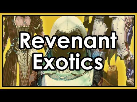 I played with Episode 2 Revenant exotics early.