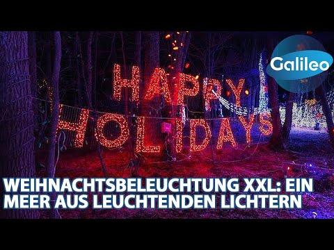 700.000 Lichter: Der verrückteste Weihnachts-Hotspot der USA! 🎄✨