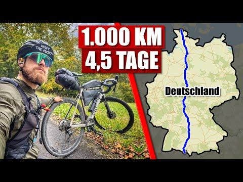 1.000km mit dem Fahrrad durch Deutschland - Ultra Bikepacking - Der Film