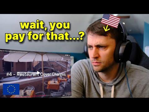 American reacts to top 10 European CULTURE SHOCKS