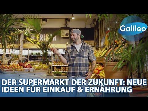 EINKAUFEN IM JAHR 2050: Galileo baut den Supermarkt der Zukunft! | Galileo