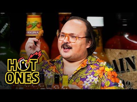 Stavros Halkias Brings His Own Ranch to Eat Spicy Wings | Hot Ones