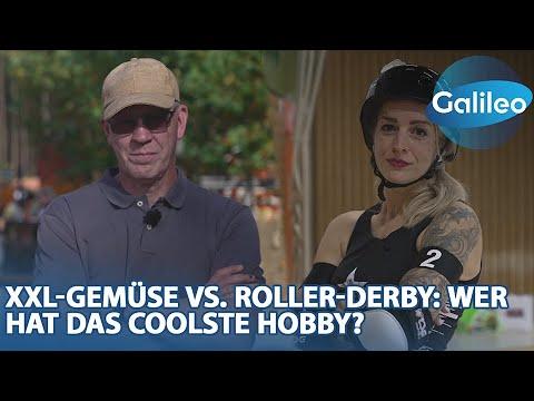 Das coolste Hobby der Welt: ROLLER-DERBY vs. RIESEN-GEMÜSE | Galileo