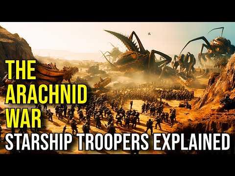 STARSHIP TROOPERS (Arachnid War,  Federation & Philosophy + Ending) EXPLAINED