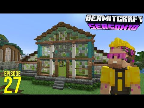 The Greenhouse (Shop and Mini-Game!) - Hermitcraft 10 | Ep 27