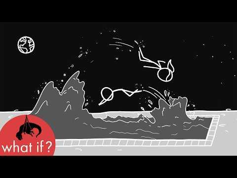 What if we put a pool on the moon?