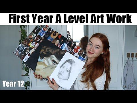 My First Year A LEVEL ART work (coursework & sketchbook) | Raylee | R Studios