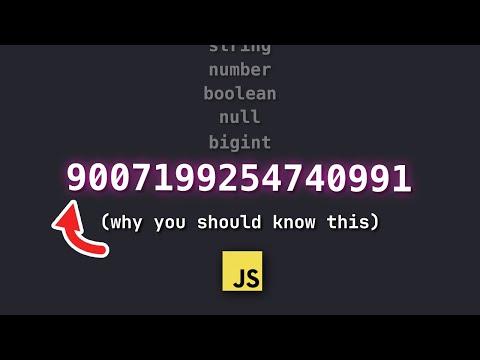 JavaScript's OTHER most unused primitive... BIGINT