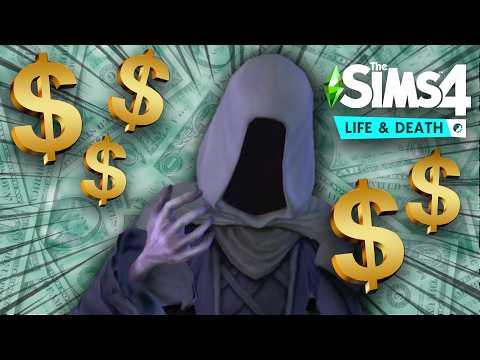 I ruined The Sims 4: Life & Death by scamming rich households