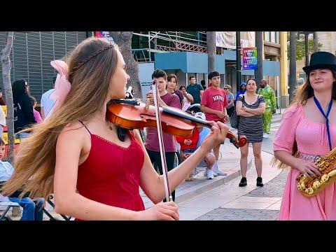 Felicità - Al Bano & Romina Power | Sax and Violin Cover | Karolina Protsenko & Avelina Kushnir