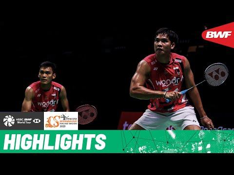 Jin/Seo clash against No.2 seeds Fikri/Marthin in a fast-paced final