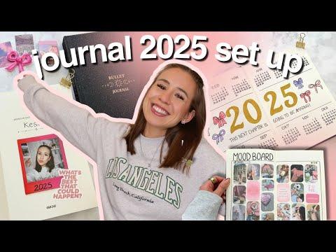 BULLET JOURNAL 2025 SET UP 💫 starte JETZT dein journal!