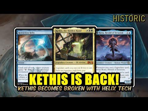 Kethis Just Got Even More Broken! Helix Tech Unlocks More Infinite! | Historic BO3 | MTG Arena