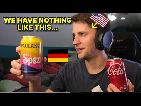 American tries German Soda Spezi for the first time!