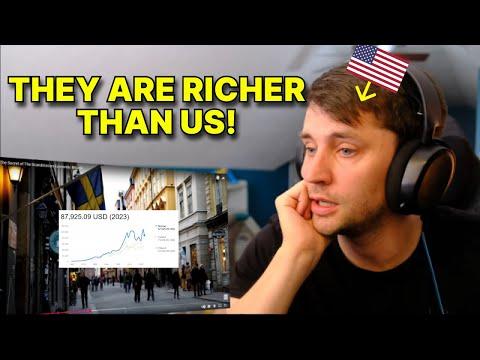 American reacts to The Scandinavian Economic Miracle