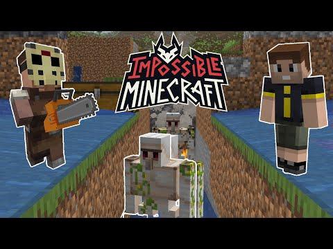 The IMPOSSIBLE Iron Farm! | Impossible Minecraft - Episode 2