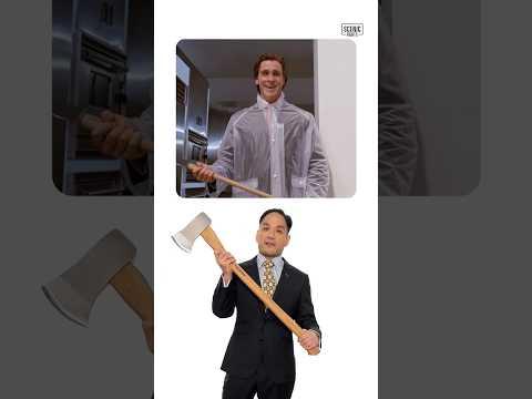 How Legit is the Axe in American Psycho? #shorts