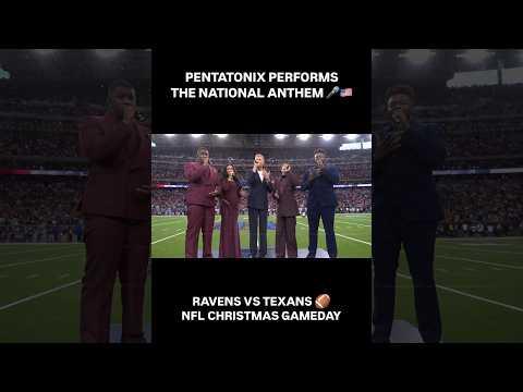 What an honor ❤️🏈 #NationalAnthem #Pentatonix #NFL #NFLonNetflix #Acappella