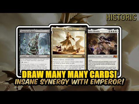 Ketramose + Emperor of Bones = INSANE Card Draw Engine! Sorin Balemurk | Historic BO3 | MTG Arena