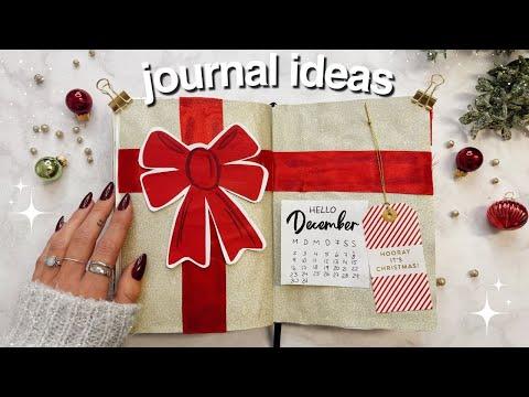 XMAS JOURNAL IDEEN 🥂🎁💫🎅🏼❤️ Weihnachts Playlist, Moodboard, Bucketlist! Cali Kessy