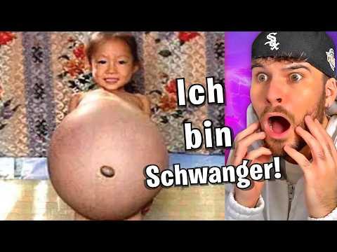 Kleines Mädchen TÄUSCHT Schwangerschaft vor..