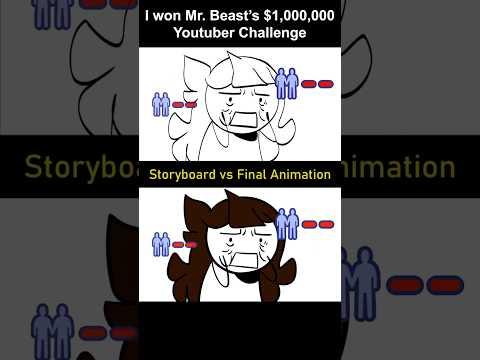 Storyboard vs Animation: Mr. Beast Cube (shot 24)