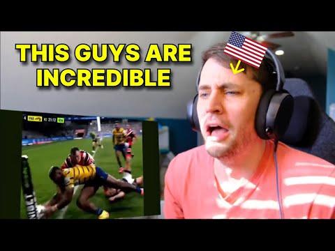 American reacts to NRL IMPOSSIBLE moments