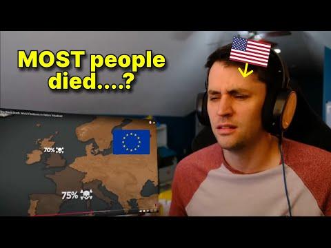 American reacts to The Black Death in Europe