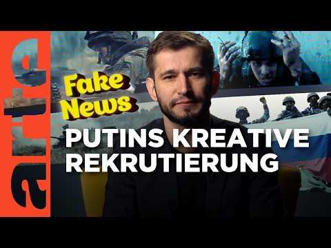 Kanonenfutter für Putin | Fake News | ARTE