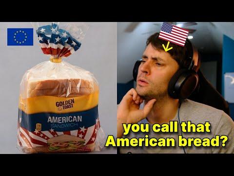 American reacts to random things Europeans label "American"