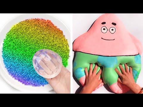 6 Hours of Colorful Slime Smashing ASMR – Stress Relieving & Fun