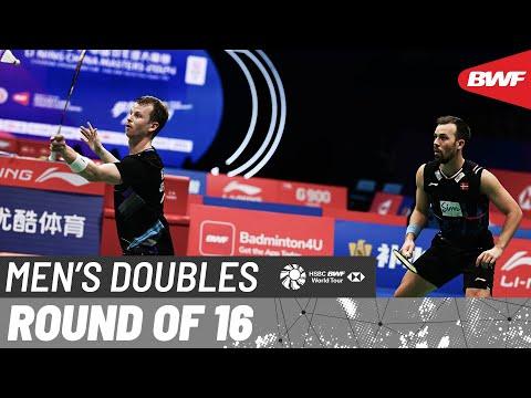 LI-NING China Masters 2024 | Popov/Popov (FRA) vs. Astrup/Rasmussen (DEN) [2] | R16