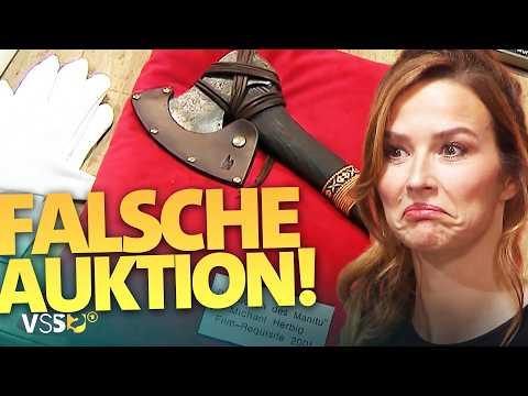 Katrin Bauerfeind kann es nicht glauben: Fake Gegenstände bei Auktion beworben | Verstehen Sie Spaß?