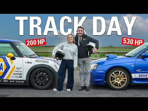 Richard Hammond Races His Daughter On Track!