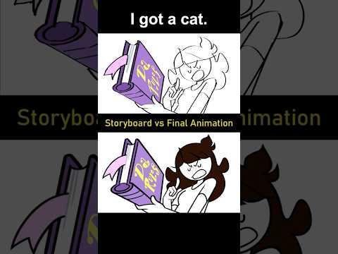 Storyboard vs Animation: I got a cat. (shot 20)