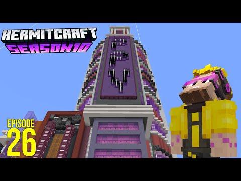 The Biggest Building In The City! - Hermitcraft 10 | Ep 26