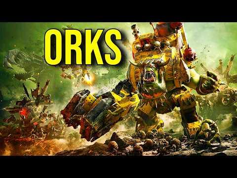 ORKS (Complete Timeline, Origins, Culture & History) WARHAMMER 40K LORE EXPLAINED