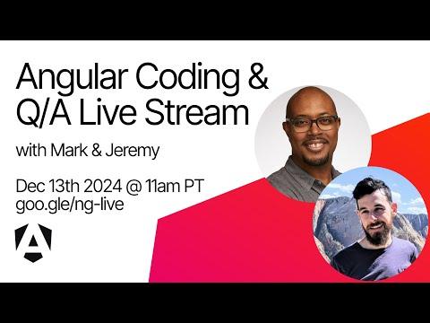 Starting now! Join Mark and Jeremy this Friday for a for the final livestream of the year! 

13 December 2024 @ 11AM Pacific 
https://www.youtube.com/watch?v=R9Z35...