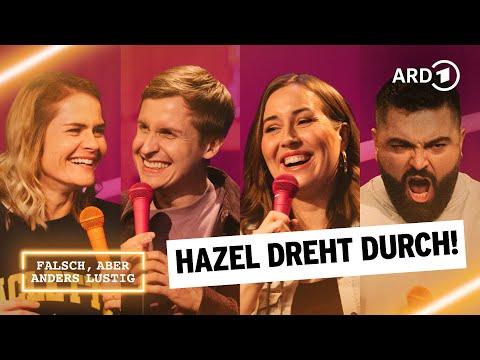 Schon gesehen? Hazel war bei "falsch, aber anders lustig" in Berlin!